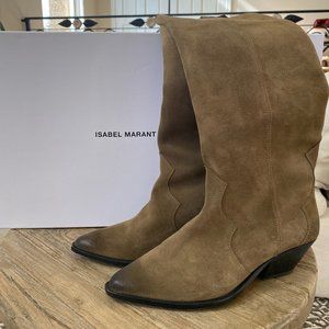 Denvee Suede Knee-High Boots